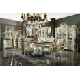 thumbnail image 5 of ACME Picardy 2-Drawer Wooden Hutch and Buffet with Glass Doors in Antique Pearl, 5 of 5