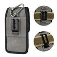 thumbnail image 2 of Gray Rugged Carabiner Cell Phone Case is Compatible with Cricket Magic, Outlast, Icon 5, 2 of 5