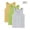 Multicolor-2, variant on Girls Cotton Tank Tops 3-Pack Sleeveless Undershirts Crew Neck Tagless 100% Cotton Multicolor Size 90-160,Size 12-13 T