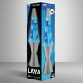 Schylling 14.5" Original LAVA Lamp, Ice Cold White & Blue