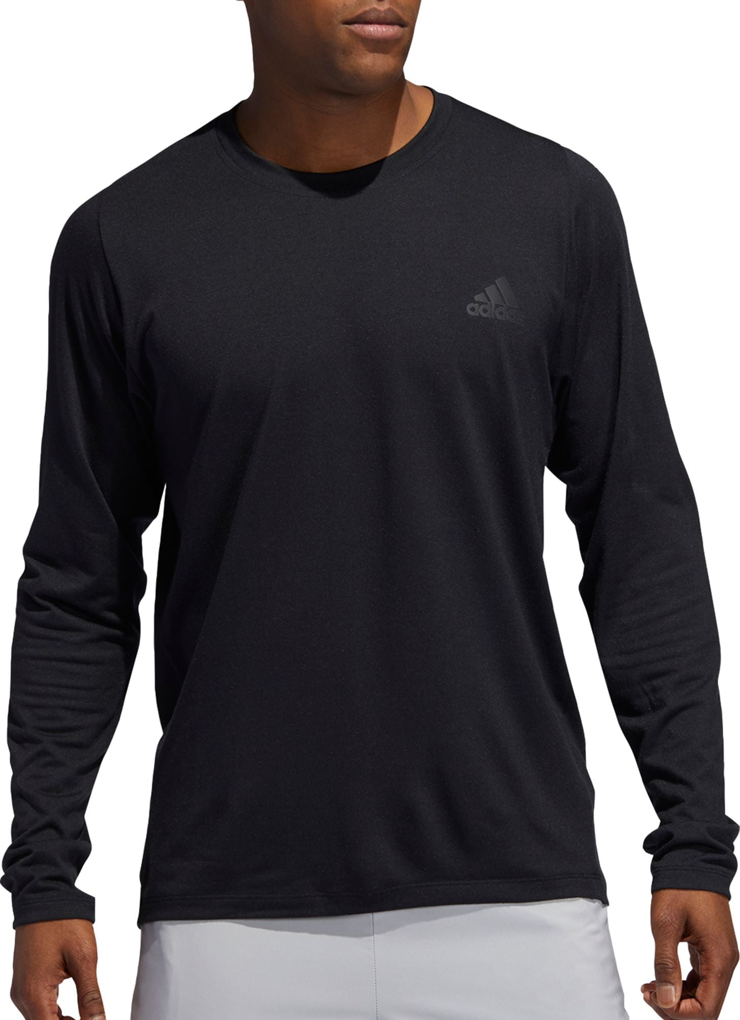 Adidas - adidas Men's FreeLift Long Sleeve Shirt - Walmart.com ...