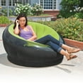 thumbnail image 3 of Intex Empire Inflatable Lounge Chair, Lime Green & Intex 120V Electric Air Pump, 3 of 9