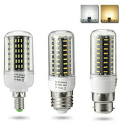ZX B22 7W 12W LED SMD 4014 1000Lm Pure White Warm White Cover Corn Light Bulb AC110V