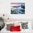 thumbnail image 4 of JRXY   Sunset on Cape Trafalgar Beach-Seashore Canvas Wall Art-20x16 inch Picture 2, 4 of 4