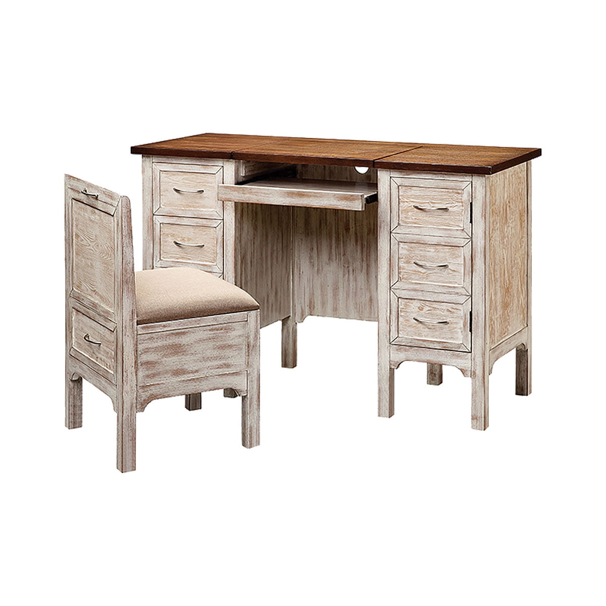 Caitlyn 1Door 2Drawer Computer Desk with Chair