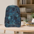 thumbnail image 5 of 16 Inch Transparent Backpack With Lightweight And Durable Design Without Pockets Transparent For Work Business Travel Sports Animal Skin Print Style Darkturquoise_2, 5 of 7