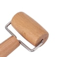thumbnail image 4 of Dough Baker Roller Small Wooden Rolling Pin Non Stick for Pizza Baking Home Kitchen Utensils, 4 of 8