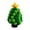B002- Green, variant on Indoor Christmas Decor, Tabletop Christmas Tree, Christmas Decorations for Home, Red Decorations, 16X4X4 Inch Diy Pom-Pom Small Simulated Christmas Accent for Living Room Desktop,