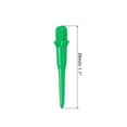 thumbnail image 2 of Uxcell Plastic Dart Tips, 150 Pack 2BA Thread Soft Dart Tips Dart Accessories, Green, 2 of 6