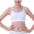 thumbnail image 2 of Swuxness Girls Training Bras Comfortable Breathable Bralette Crop Cami Tank Top Soft Stretchy Supportive, 2 of 4
