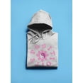 thumbnail image 3 of Positivity With Groovy Flower Hoodie Women -Image by Shutterstock, Female 5X-Large, 3 of 4