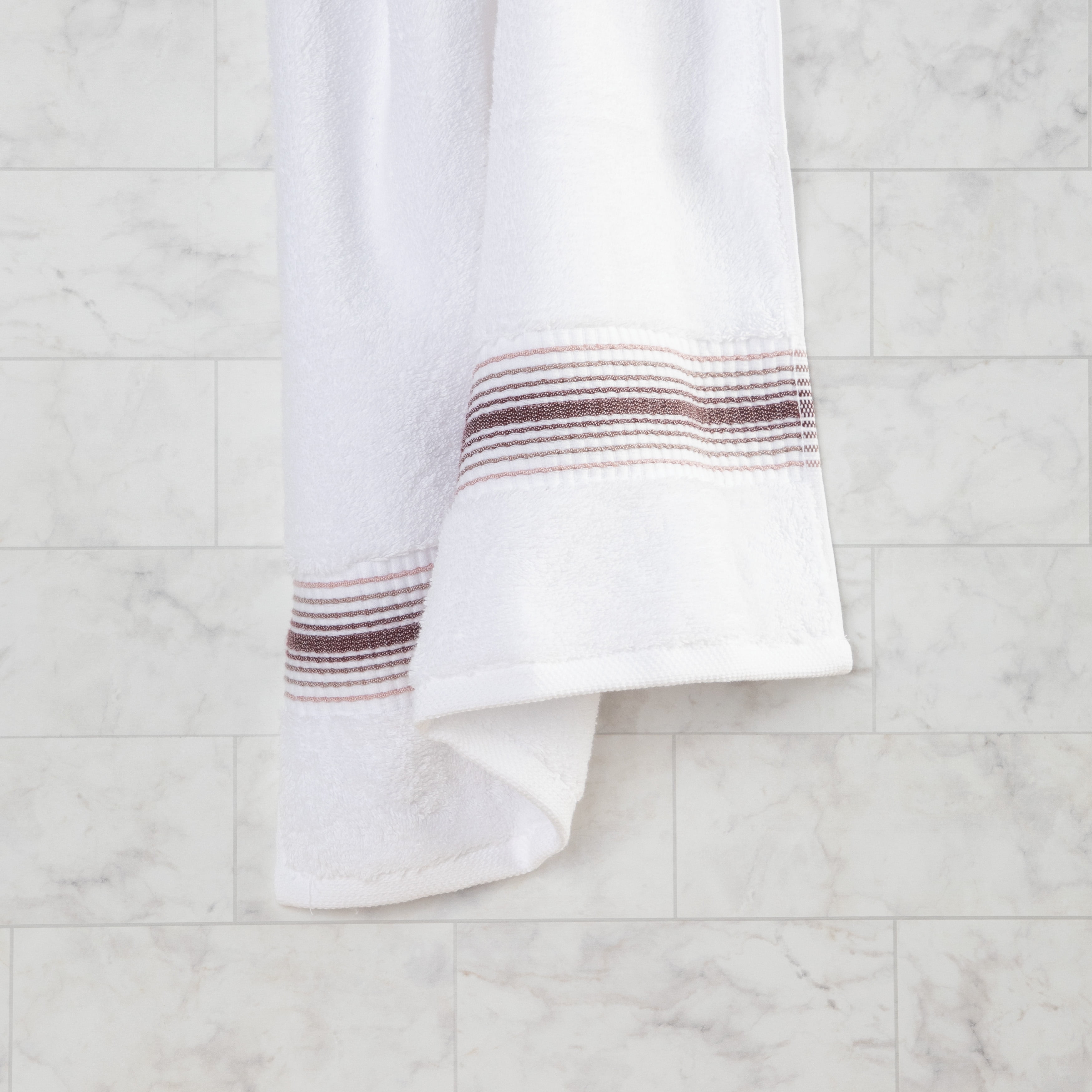 Aston & Arden Aegean Terry Bath Towels - (Set of 2) Ringspun Turkish Cotton  Thick and Soft Absorbent Luxury Hotel and Spa Bathroom Towel, 600 GSM, 30 x  60 in, White - Yahoo Shopping