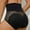 Black, variant on FAHXNVB Shapewear Panty for Women Seamless Body Shaper Panties Stretch High Waist Shaping Underwear Briefs