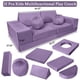 thumbnail image 3 of 12-piece modular foam play couch para para niños convertible imaginative muebles para playroom dormitorio-ideal para para lounging y reading, 3 of 6