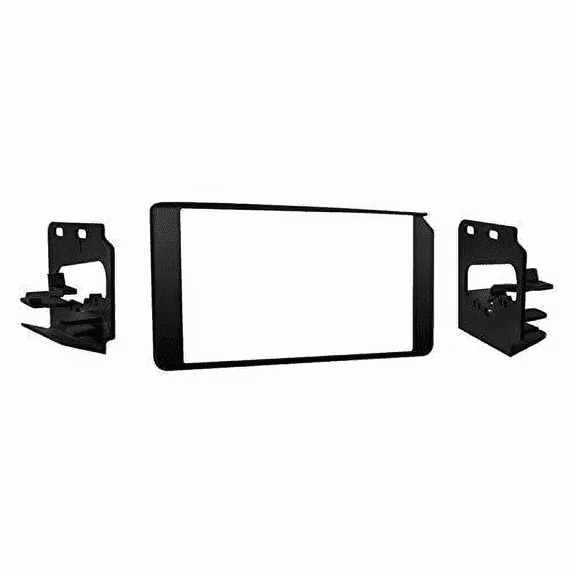 Metra 95-3003G Double DIN Dash Installation Kit for Select 1995-2000 GM Full-Size Trucks and SUVs, Gray