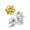 Lemon Yellow, variant on 2cttw Moissanite Earrings for Women Men D Color VVS1 clarity Diamond Earrings Studs S925 Sterling Silver Earrings Moissanite Stud Earrings with Certificate