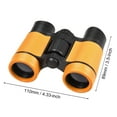 thumbnail image 2 of Uxcell Binoculars 4X30 Compact Foldable Shock Proof Binoculars with Neck Strap Orange, 2 of 6