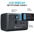 BLUETTI EB3A Solar Generator with 200W Solar Panel Included (Ships Separately), 268Wh Portable Power Station w/ 2 600W (1200W Surge) AC Outlets, LFP Backup for Outdoor Camping, Trip, Power Outage