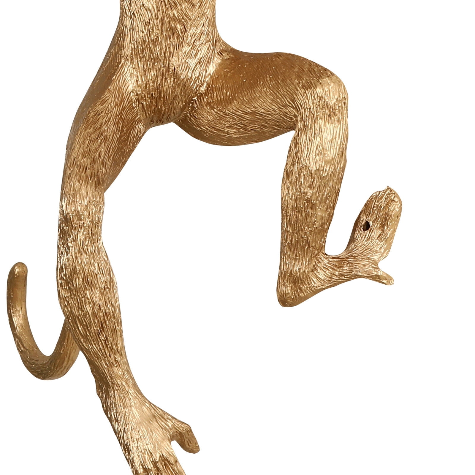 Monkey Wall Table Lamp Gold  Resin Pendant Light Fixture Chandelier Bedroom for a Bedroom, Living Room, Office, Yoga Room