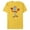 Yellow, variant on Disney Pixar Toy Story 4 Forky T-Shirt- Short Sleeve Blended T-Shirt for Adults - Customized-Dark Heather