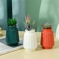 thumbnail image 2 of Creative Flower Vase Decorative Nordic Style Imitation Ceramic Flower Container Home Decor, 2 of 8