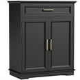 thumbnail image 2 of FAGAGA Modern Coffee Bar Cabinet with Storage, 36" Kitchen Buffet Cabinet with Storage Door, Farmhouse Wood Sideboard with Drawer for Kitchen, Dining Room, Reception Room,Black, 2 of 10