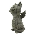 thumbnail image 3 of Hug Me Please! Small Baby Garden Dragon With Wide Open Arms Statue Fantasy Decor, 3 of 4