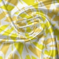 thumbnail image 5 of Ambesonne Gingko Window Valance, Pastel Vibrant Biloba Petals, 54" X 12", Yellow Mustard White, 5 of 5