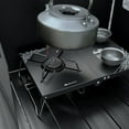thumbnail image 3 of Outdoor Folding Stove Table Barbecue Table Backpacking Table Collapsible Camping Table, 3 of 8