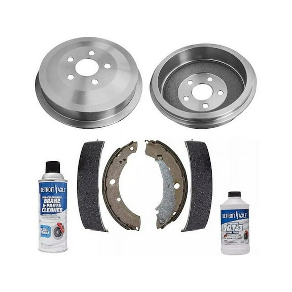 Rear Brake Pad and Rotor Kit - Compatible with 1992 - 1999 Toyota Camry 1993 1994 1995 1996 1997 1998