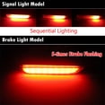 thumbnail image 6 of GTINTHEBOX LED Bumper w/ Sequential Turn Signal Brake Lights For Nissan Altima 2019 2020, 6 of 7