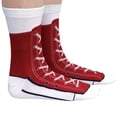 thumbnail image 2 of AWZXDE Graphic Print Socks Unisex Adult Crew Socks Sneaker Shoe Pattern Knit Socks Novelty Casual Socks For Daily Wear And Giving, 2 of 4