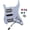 White Pearl, variant on HSH Prewired Guitar Strat Pickguard Set Humbucker Pickups Coil Splitting Switch Multi Switch Harnesses ,For Fender ST Electric Guitar Replacement parts