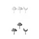 thumbnail image 1 of 6x Adhesive Hooks Sticky Stick On Waterproof for Towel Kitchen Gloria none, 1 of 9