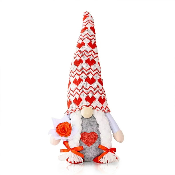 Advancent Muñeco de Navidad sin rostro, de juguete, decoración pequeña, de felpa de Acción de Gracias, adorno interior, regalos artesanales Kits de decoración para fiestas Tipo 2 Advancent HA010358-02
