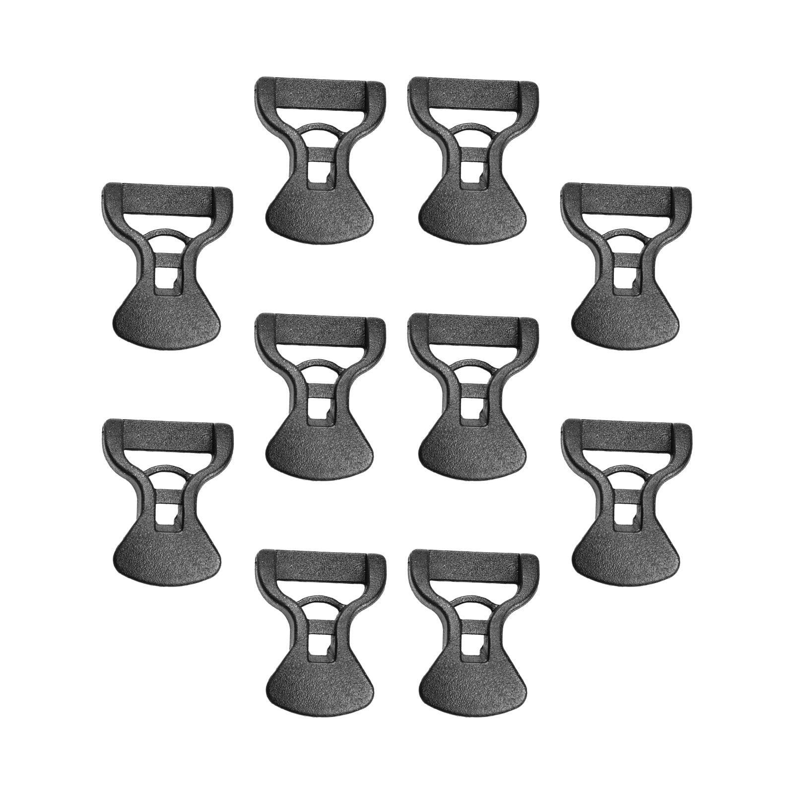 10PCS Tent Rope Buckle Strong Wind Rope Buckle Adjustment Rope Buckle Camping Hiking Backpacking Outdoor Canopy Rope Buckle Accessories