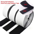 thumbnail image 2 of 1/5/25Meter Touch Fastener Magic Nylon Sticker Self-Adhesive Hook and Loop Fastening Tapes Reusable Gum Strap for Home DIY Craft White 5Meter 30mm Wide, 2 of 6