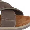 thumbnail image 4 of Roamers Mens Nubuck Crossover Strap Mules, 4 of 4