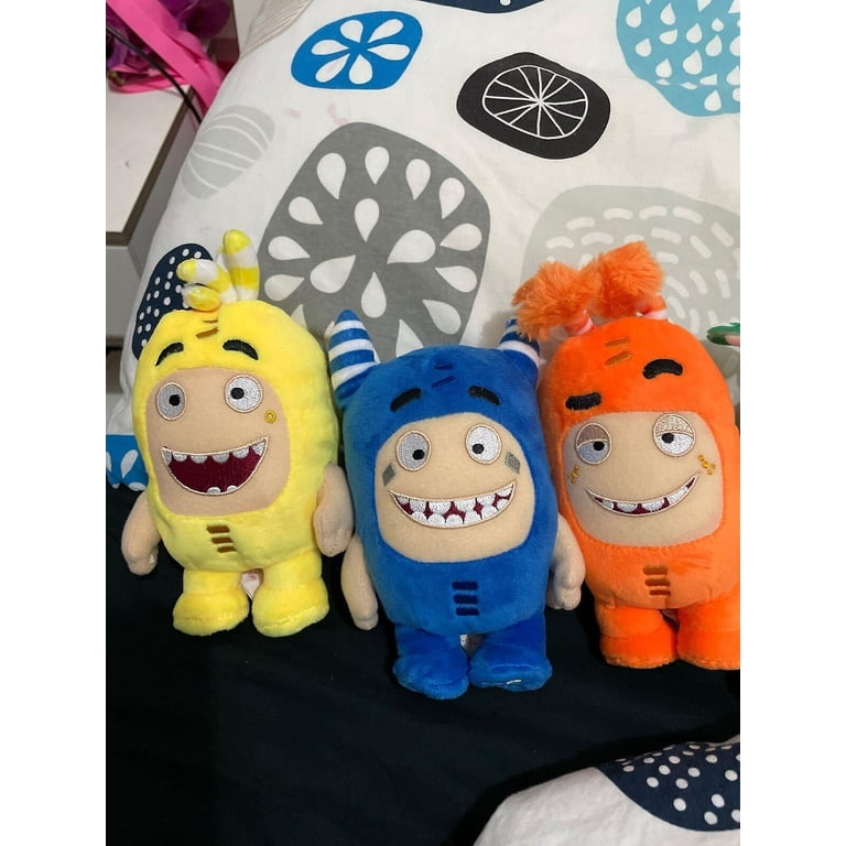 Peluche Soldados Oddbods Pogo Felpa Suave 30cm Aprox | Cuotas sin interés