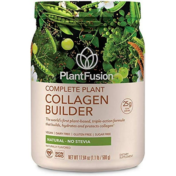 PlantFusion Collagen Builder Complete Plant Based Peptides Protein