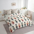 thumbnail image 3 of Castle Fairy Teens Cartoon Nutcracker 7-Piece Twin Bedding Sets,Happy New Year Bedding Comforter Set,Merry Christmas Breathable Sheet Sets,Microfiber Bedroom Decor, 3 of 8