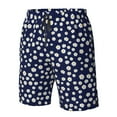 thumbnail image 5 of Naloa Daisies Flowers Men's Beach Shorts, Surfing shorts, Swim trunks, Quick Dry Swim Trunks for Surfing Beach Fun - XX-Large, 5 of 9