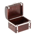 thumbnail image 4 of Caja organizadora de joyas de estilo Vintage para muñeca a escala 1:12, caja de tesoro de madera tradicional artesanal en miniatura para accesorios de 3cmx2cmx2cm CUTICAT caja de almacenamiento en miniatura, 4 of 8