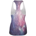 thumbnail image 2 of Geometric Rainbow Galaxy Unicorn All Over Womens Racerback Tank Top - Large, 2 of 2