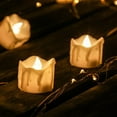 thumbnail image 2 of LED Tea Lights Candles Kohree Flameless Candles Battery Operated LED Candle Flickering Tealight Candle Flameless LED Tealights 12Pack, 2 of 11