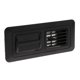 thumbnail image 1 of Ventilación de aire con rejilla de ventilación para coche, caravana, yate, barco, calefacción, aire acondicionado Negro, 1 of 9