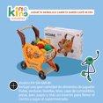 thumbnail image 4 of Carrito de Supermercado Infantil de Juguete con Accesorios, Carro de Compras para Ninos, 4 of 10