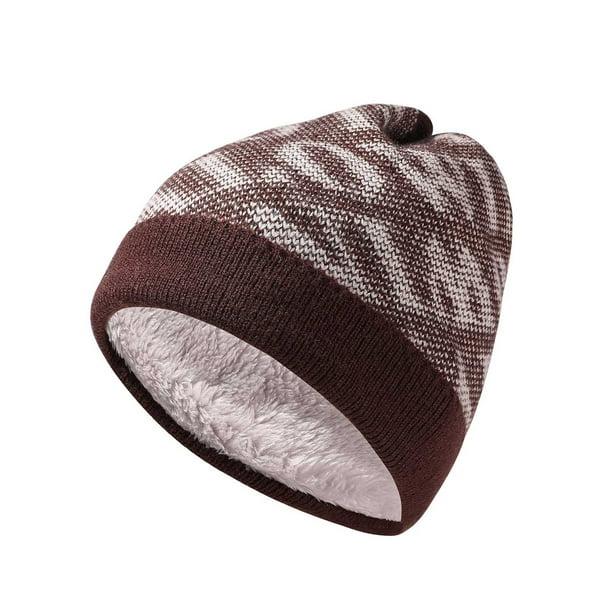 Sombreros de invierno de moda para mujer, gorros integrados cálidos a prueba de frío con orejeras para el cuello, gorro de poliéster para mujer
