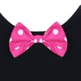 thumbnail image 4 of FYMNSI Toddler Baby Girls Mini Mouse Costume Polka Dot Dress Kids Girls Birthday Party Tutu Dress with Headband 3-4 Years Hot Pink, 4 of 7
