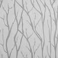 thumbnail image 4 of Exclusive Home Oakdale Light Filtering Semi-Sheer Textured Linen Grommet Top Curtain Panel Pair, 54"x63", Silver, 4 of 6